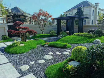 上海地區庭院景觀設計施工、綠化養護、植物種植、魚池