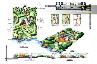 數十張景觀快題 總有一款是你用得上的
